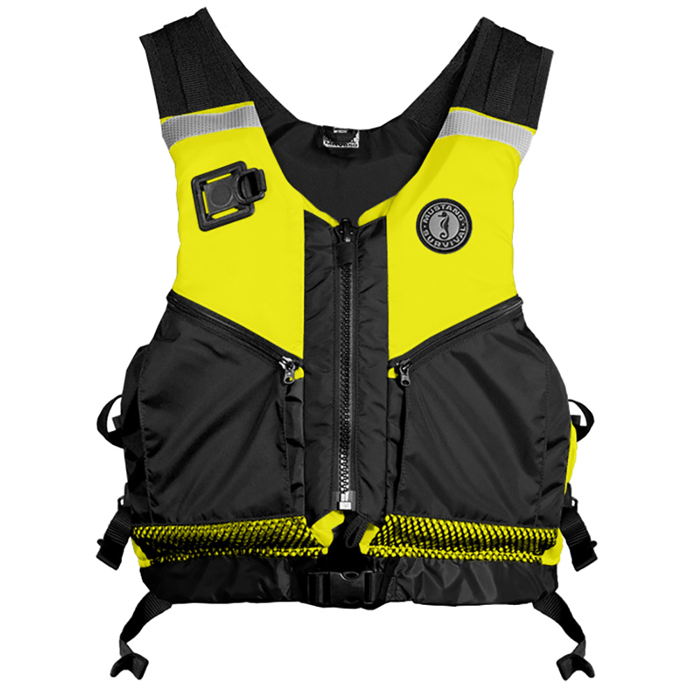 image for Mustang Operations Support Water Rescue Vest – Fluorescent Yellow/Green/Black – Medium/Large
