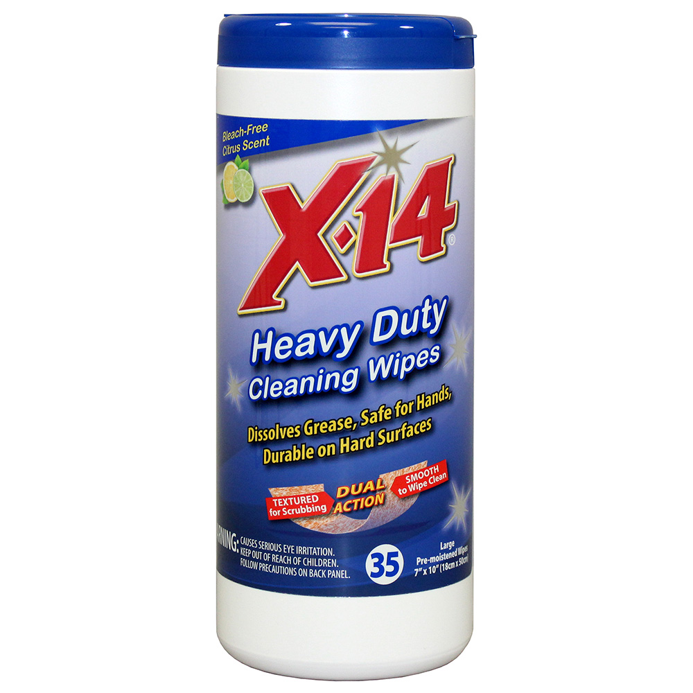 image for Presta X-14 Heavy-Duty Cleaning Wipes *35-Pack