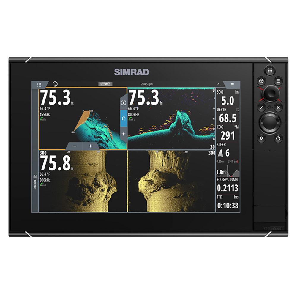 Simrad NSS12 evo3S Combo Multi-Function Chartplotter/Fishfinder - No HDMI Video Outport - 000-15403-002