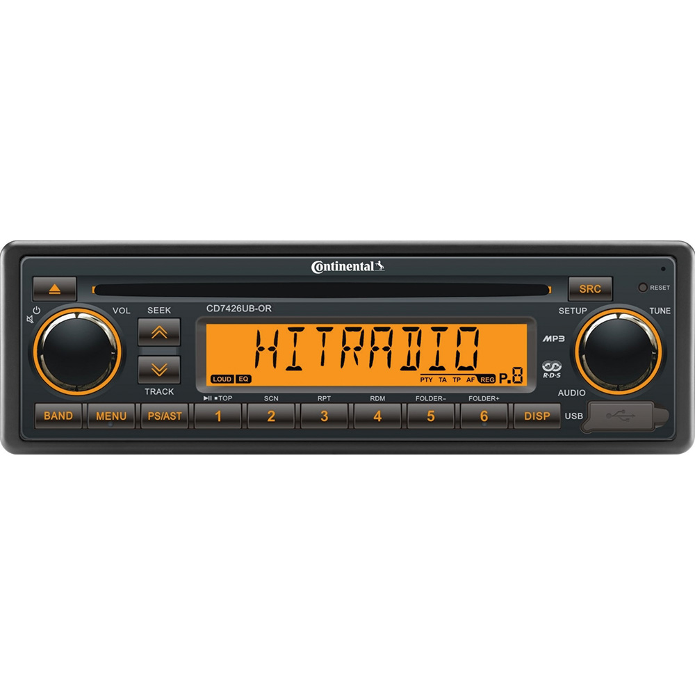 image for Continental Stereo w/CD/AM/FM/BT/USB – 24V