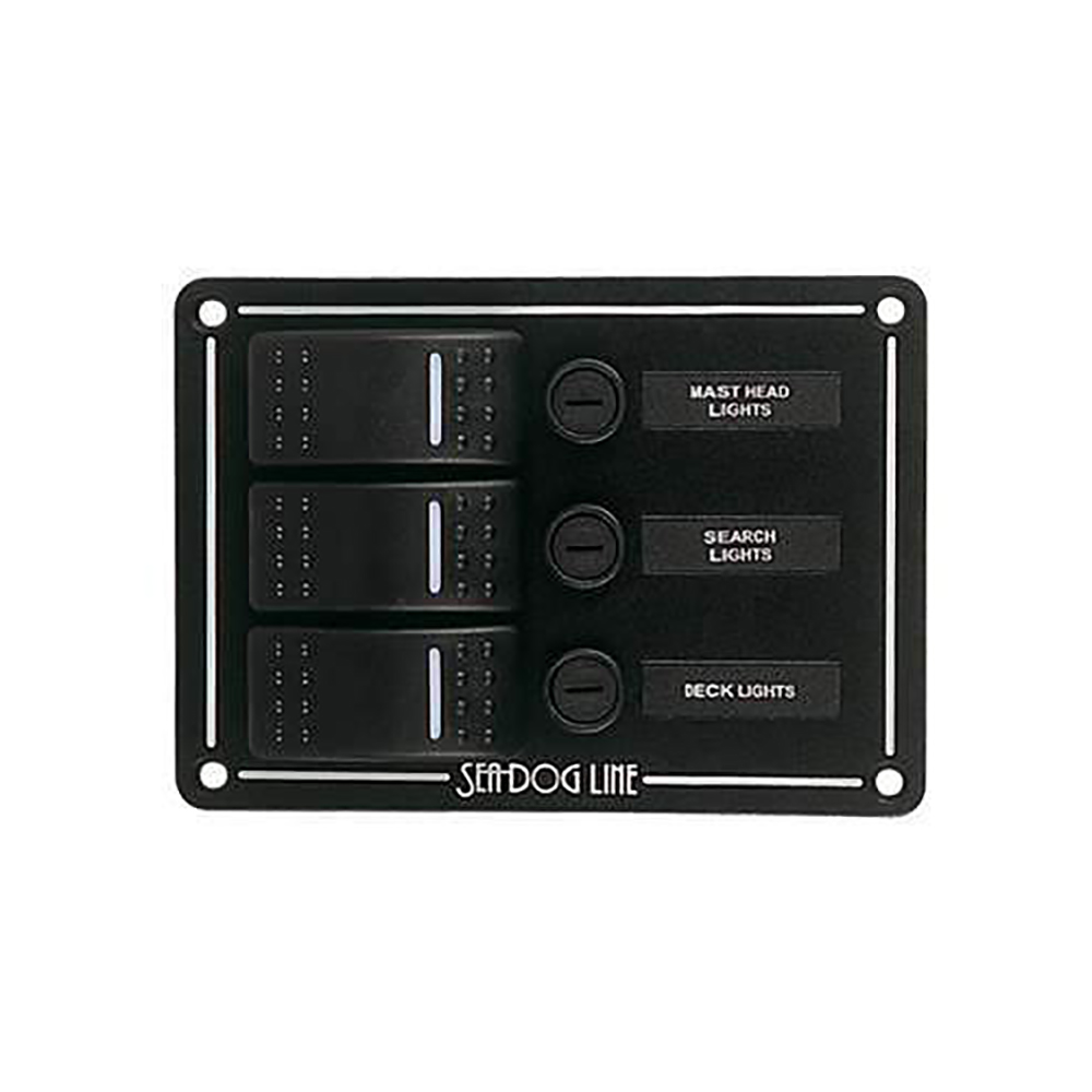 image for Sea-Dog Switch Panel 3 Circuit