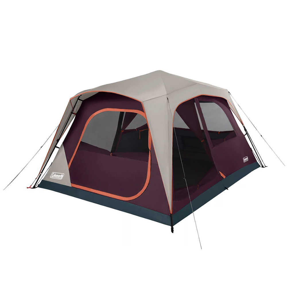 image for Coleman Skylodge™ 8-Person Instant Camping Tent – Blackberry