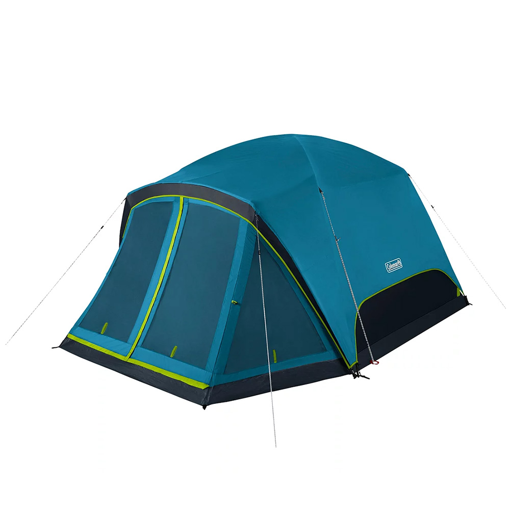image for Coleman Skydome™ 6-Person Screen Room Camping Tent w/Dark Room™ Technology