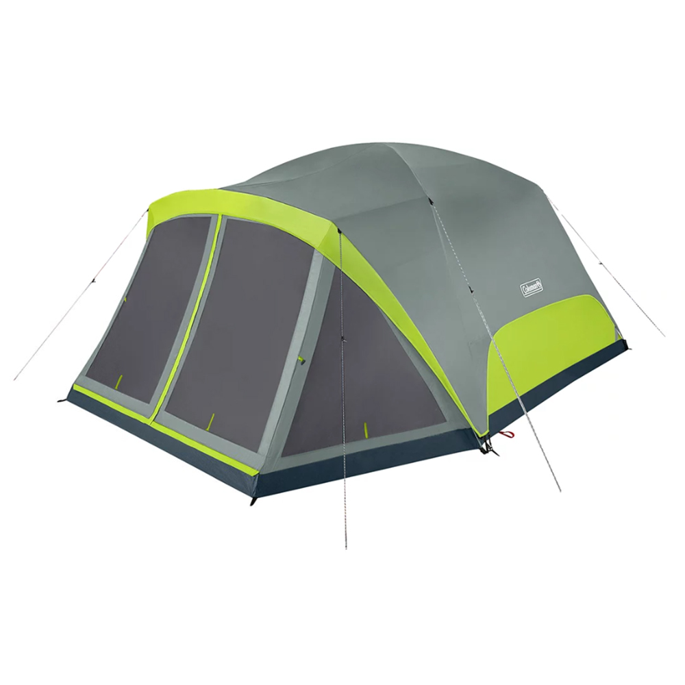 image for Coleman Skydome™ 8-Person Camping Tent w/Screen Room, Rock Grey