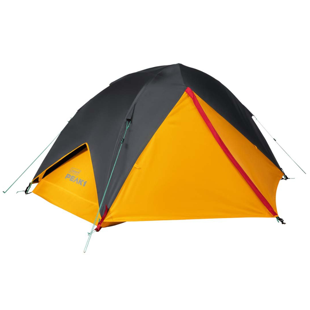 image for Coleman PEAK1™ 1-Person Backpacking Tent – Marigold/Dark Stone