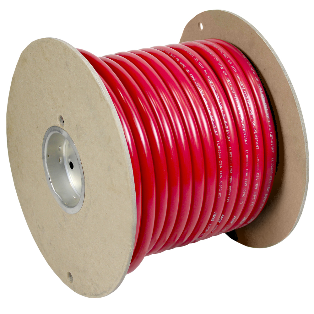 image for Pacer Red 6 AWG Battery Cable – 100'