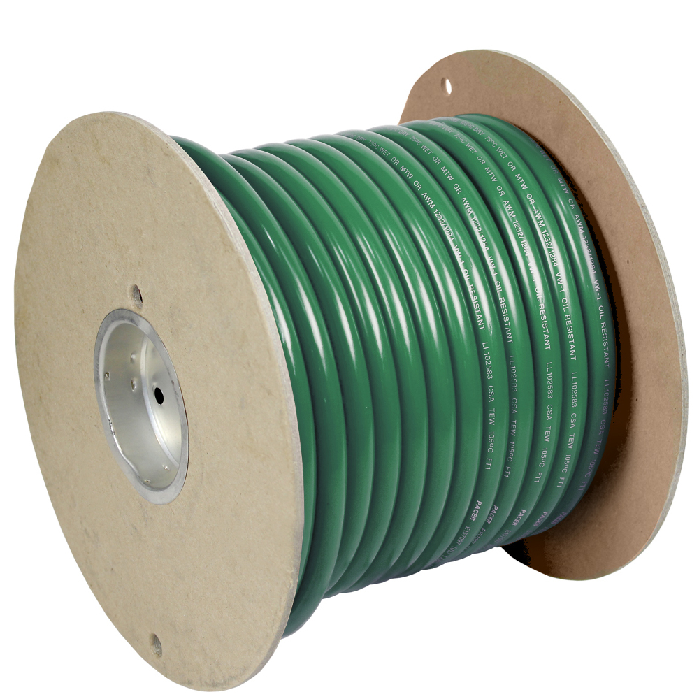 image for Pacer Green 6 AWG Battery Cable – 100'