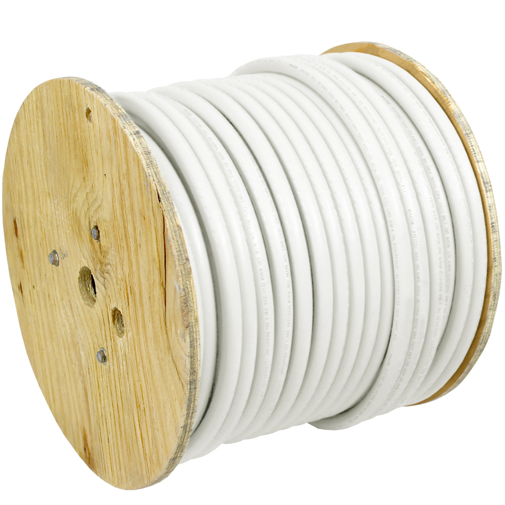 image for Pacer White 6 AWG Battery Cable – 250'