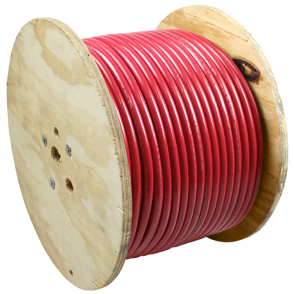 image for Pacer Red 6 AWG Battery Cable – 500'