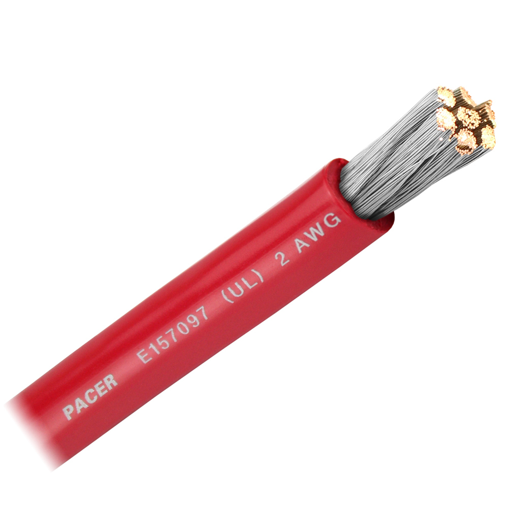 image for Pacer Red 2 AWG Battery Cable – Sold By The Foot