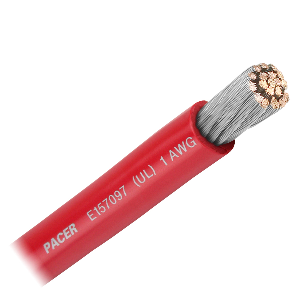 image for Pacer Red 1 AWG Battery Cable – Sold By The Foot