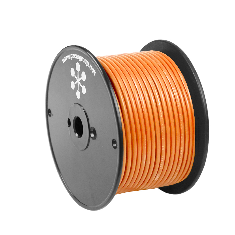 image for Pacer Orange 18 AWG Primary Wire – 100'