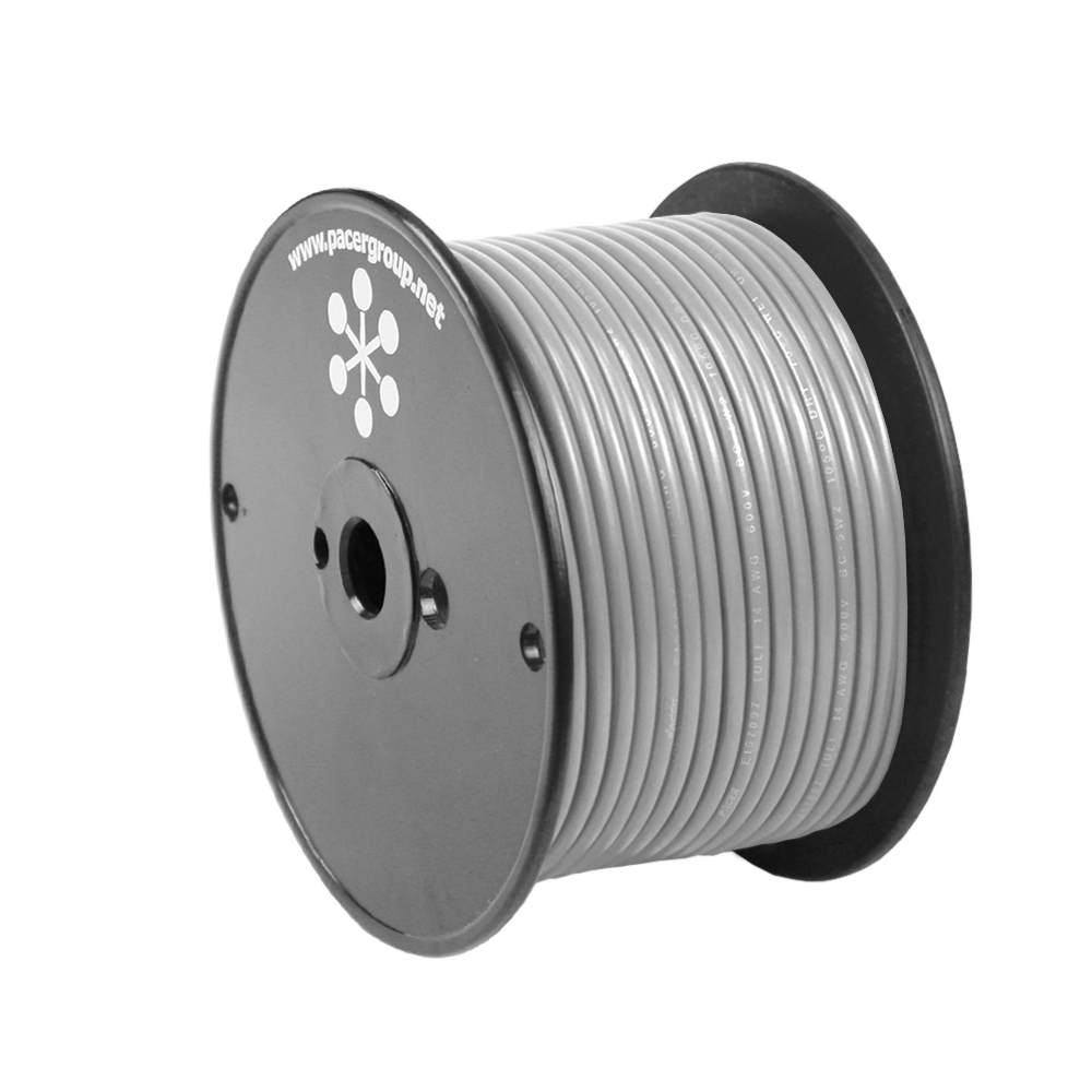 image for Pacer Grey 18 AWG Primary Wire – 100'
