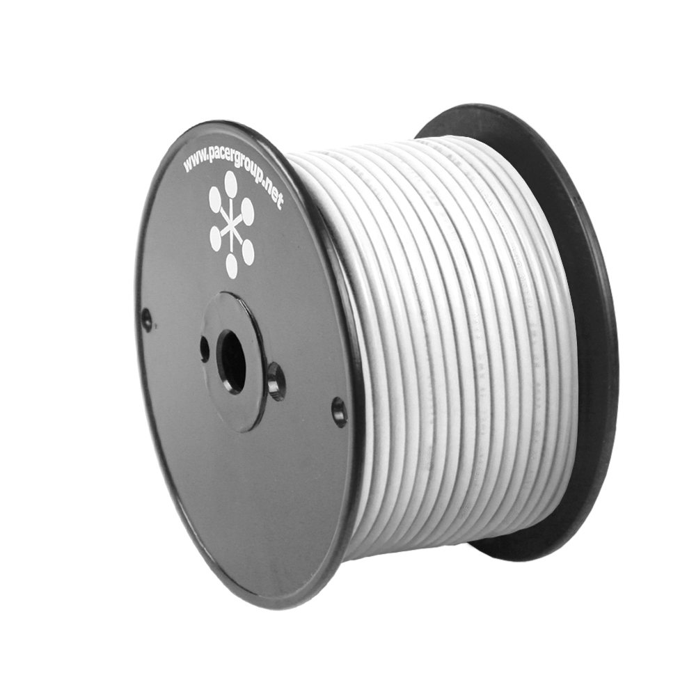 image for Pacer White 18 AWG Primary Wire – 100'