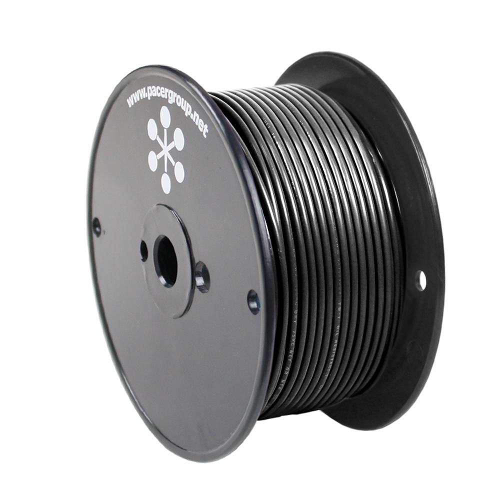 image for Pacer Black 18 AWG Primary Wire – 250'