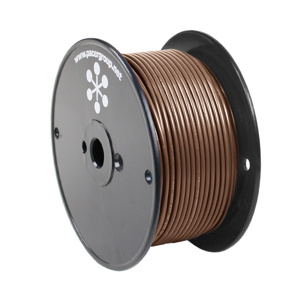 image for Pacer Brown 18 AWG Primary Wire – 250'