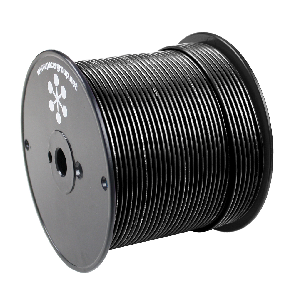 image for Pacer Black 18 AWG Primary Wire – 500'