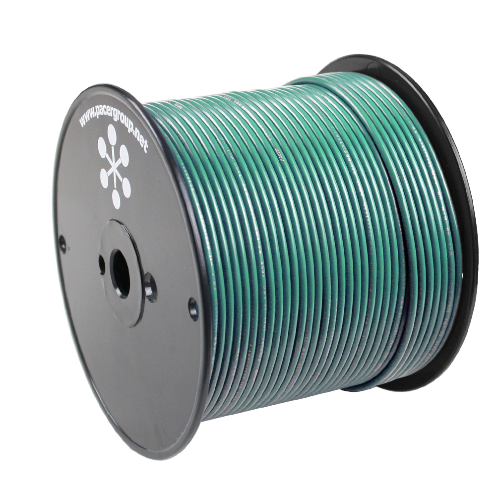 image for Pacer Green 18 AWG Primary Wire – 500'