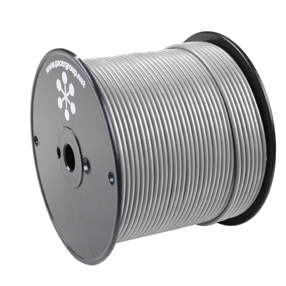 image for Pacer Grey 18 AWG Primary Wire – 500'