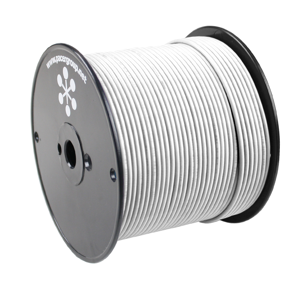 image for Pacer White 18 AWG Primary Wire – 500'