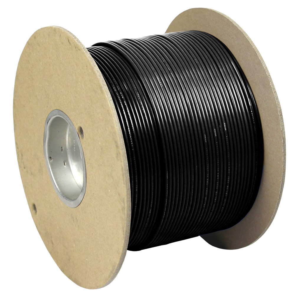 image for Pacer Black 18 AWG Primary Wire – 1,000'