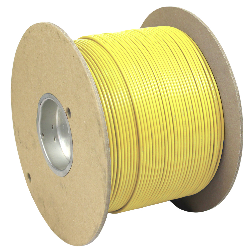 image for Pacer Yellow 18 AWG Primary Wire – 1,000'