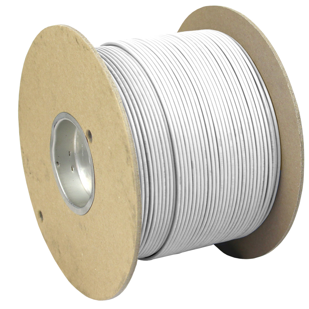 image for Pacer White 18 AWG Primary Wire – 1,000'
