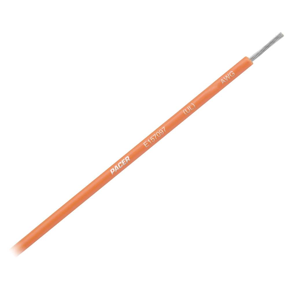 image for Pacer Orange 16 AWG Primary Wire – 25'