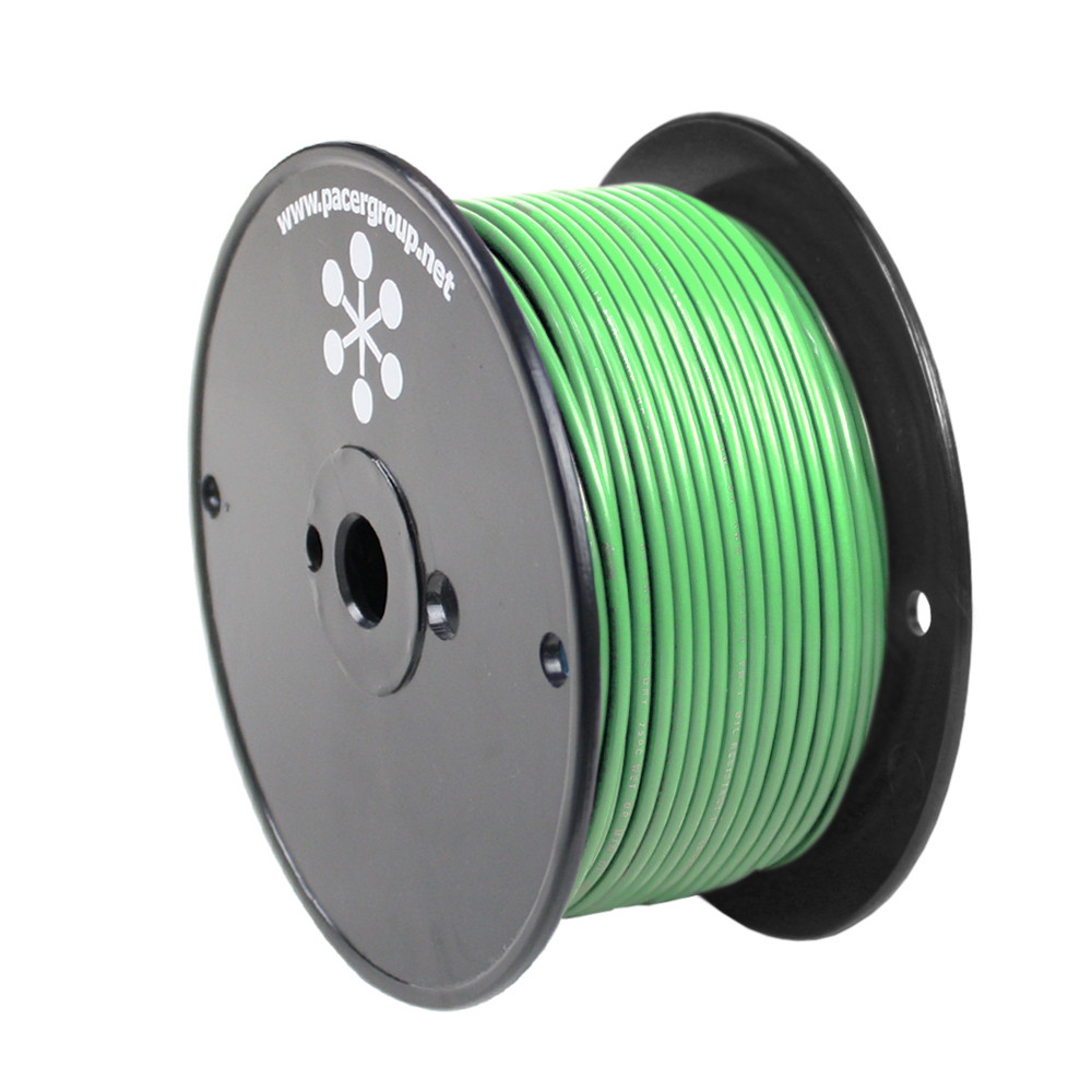 image for Pacer Light Green 16 AWG Primary Wire – 250'