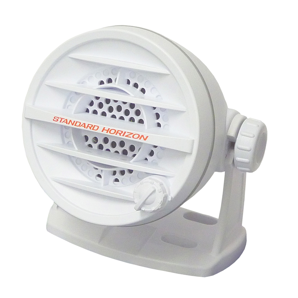 image for Standard Horizon 10W Amplified External Speaker – White