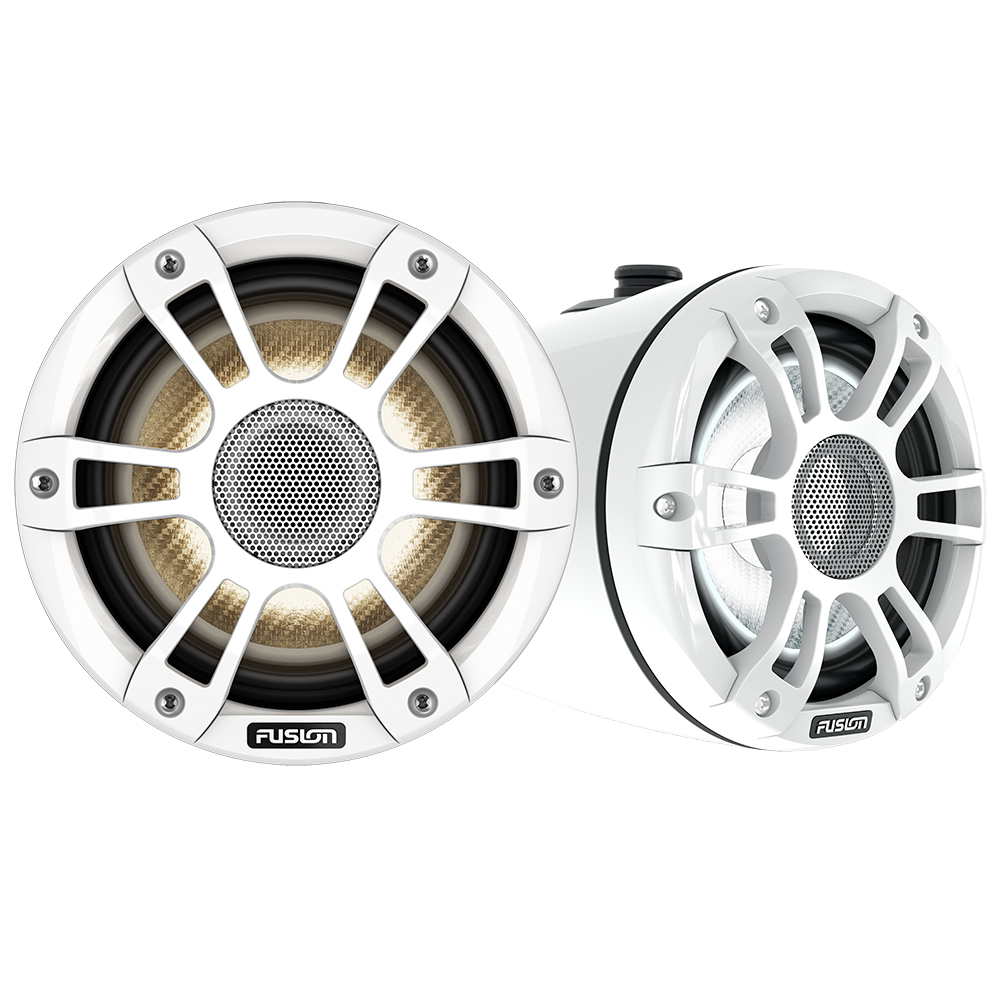 image for Fusion Signature Series 3i 6.5″ Wake Tower CRGBW Speakers – White