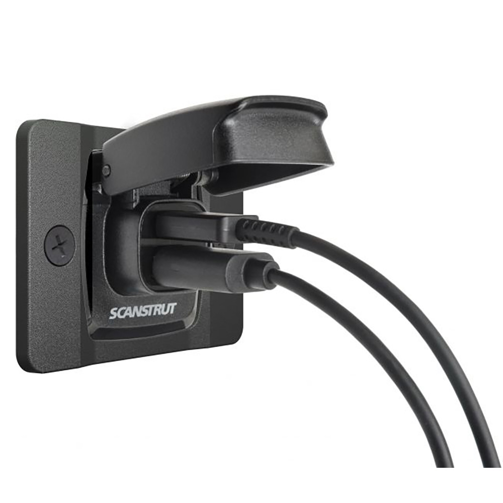 image for Scanstrut Flip Pro w/Front Fit Bezel 12/24V Fast Charge Dual USB-A/C Socket