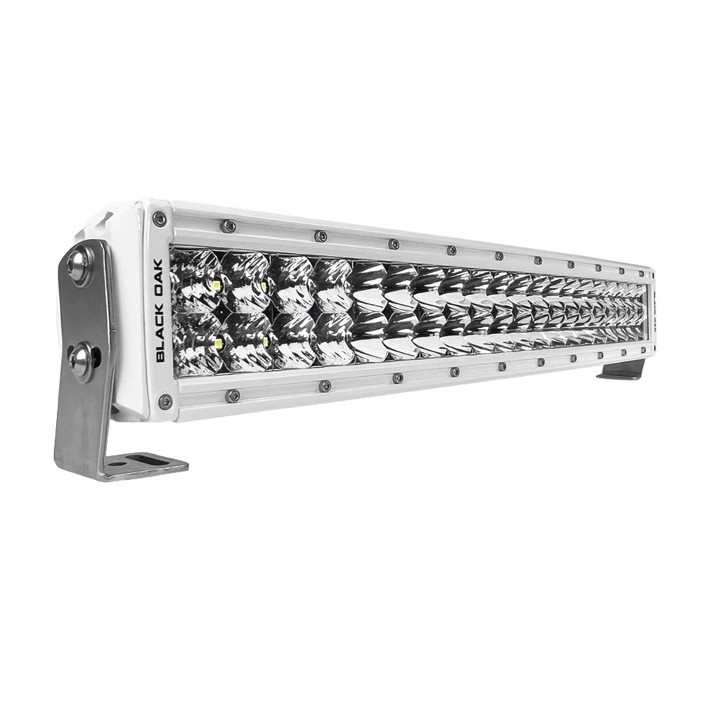 image for Black Oak Pro Series Curved Double Row Combo 20″ Light Bar – White