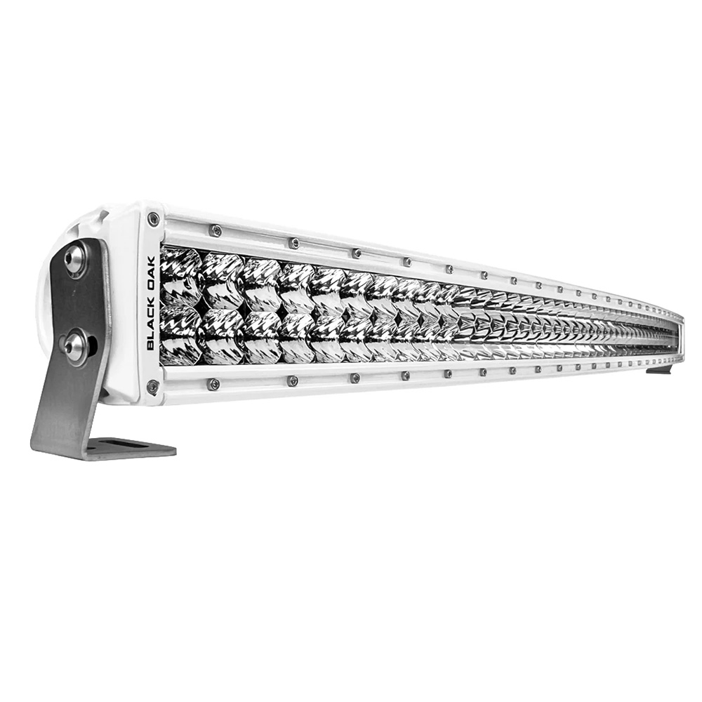 image for Black Oak Pro Series Curved Double Row Combo 50″ Light Bar – White
