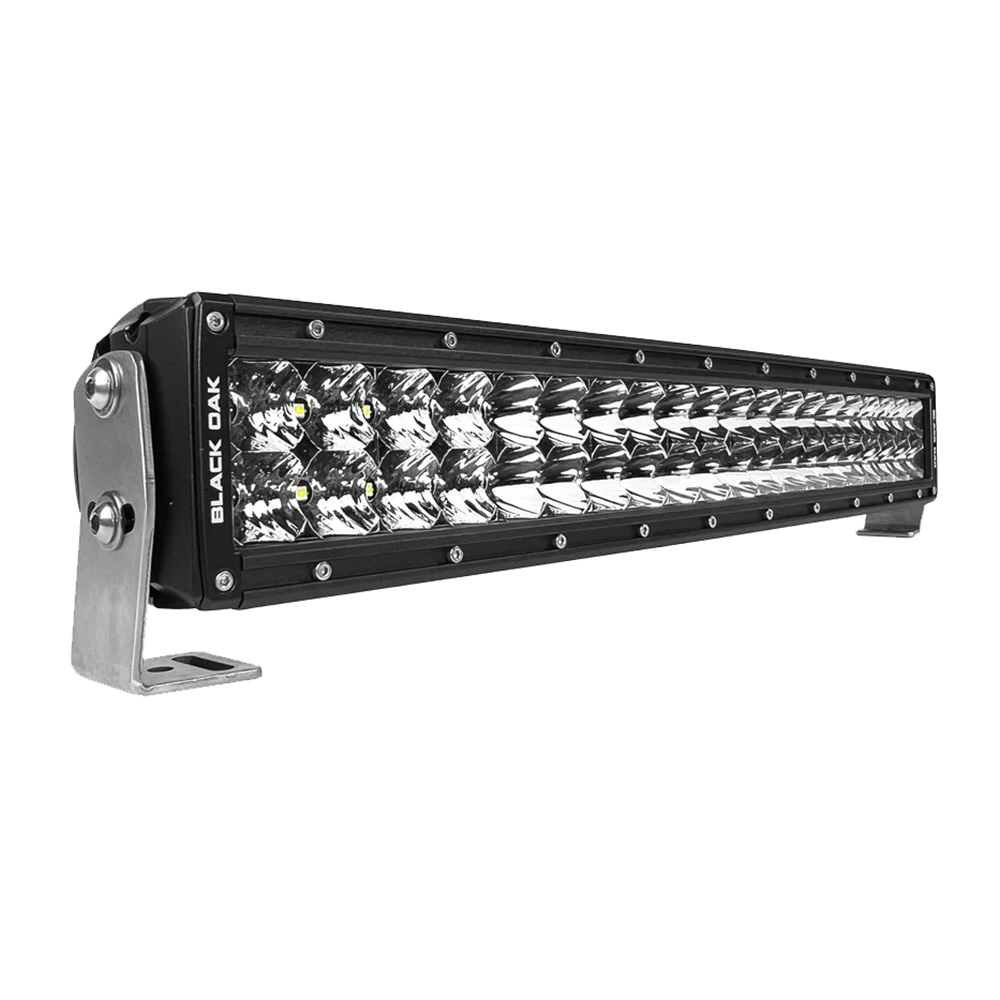 image for Black Oak Pro Series Curved Double Row Combo 20″ Light Bar – Black