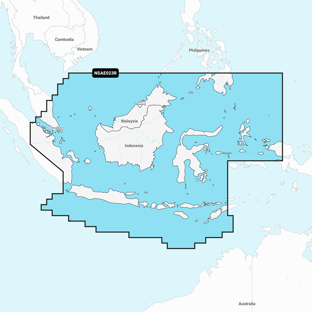 image for Garmin Navionics+ NSAE023R – Java & Borneo – Marine Chart