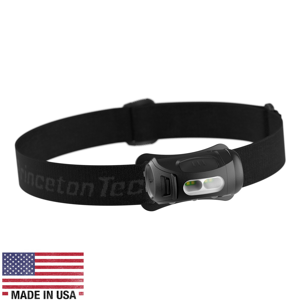 Princeton Tec Fred Headlamp - Black with Red LED - FRED21-BK