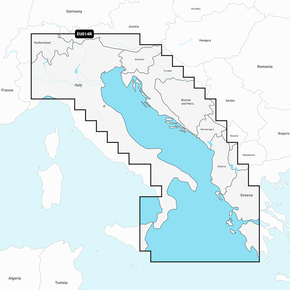 image for Garmin Navionics+ NSEU014R – Italy, Adriatic Sea – Marine Chart