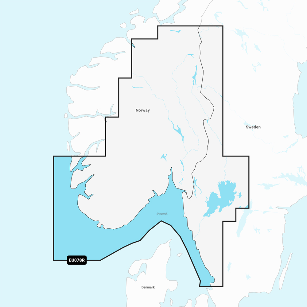 image for Garmin Navionics+ NSEU078R – Oslo, Skagerrak & Haugesund – Marine Chart