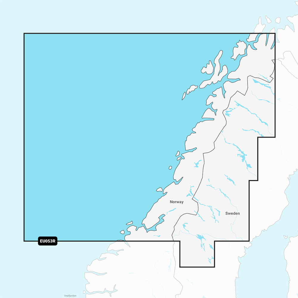 image for Garmin Navionics+ NSEU053R – Norway, Trondheim to Tromso – Marine Chart