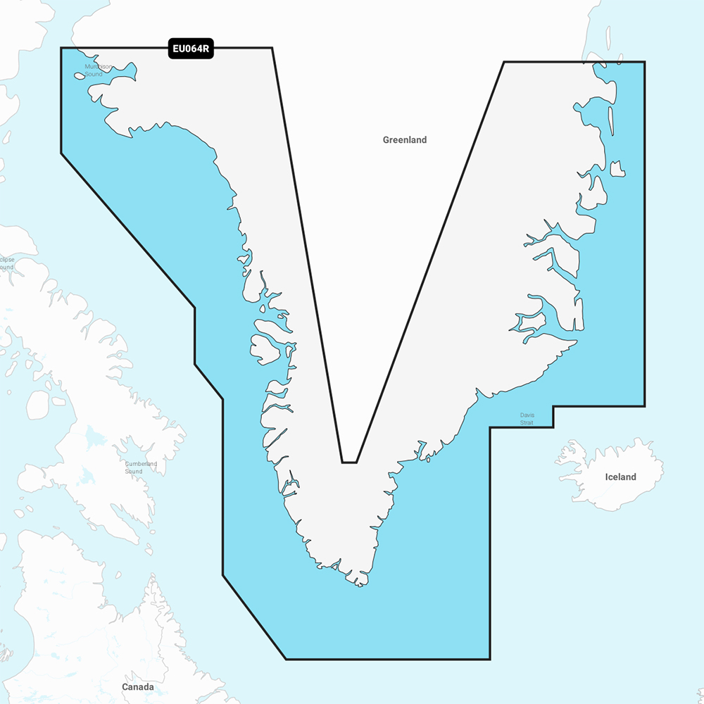 image for Garmin Navionics+ NSEU064R – Greenland – Marine Chart