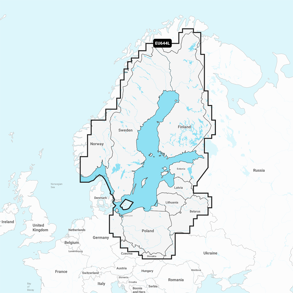 image for Garmin Navionics+ NSEU644L – Baltic Sea – Marine Chart
