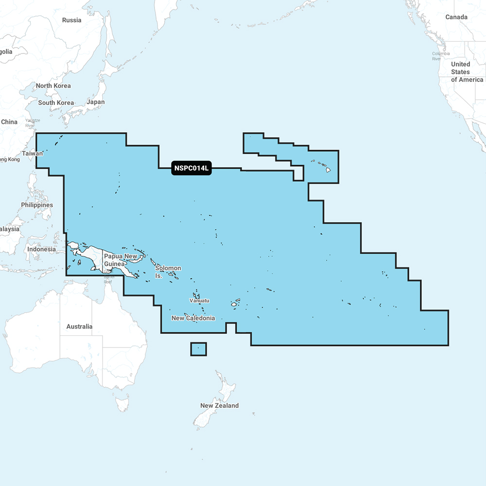 image for Garmin Navionics+ NSPC014L – Pacific Islands – Marine Chart