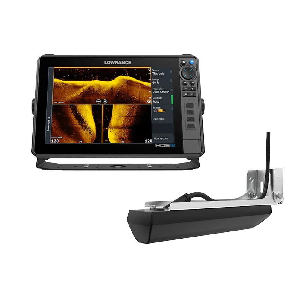 image for Lowrance HDS PRO 12 – w/ Preloaded C-MAP DISCOVER OnBoard & Active Imaging HD Transducer