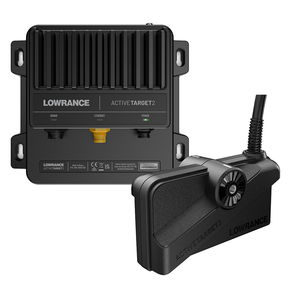 image for Lowrance ActiveTarget® 2 Live Sonar w/Transducer (Module + XDCR+ Mounts)