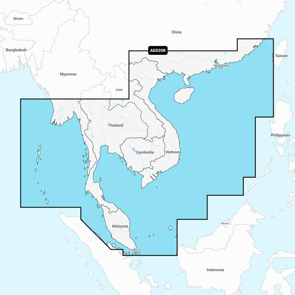 image for Garmin Navionics Vision+ NVAE020R – South China & Andaman Seas – Marine Chart