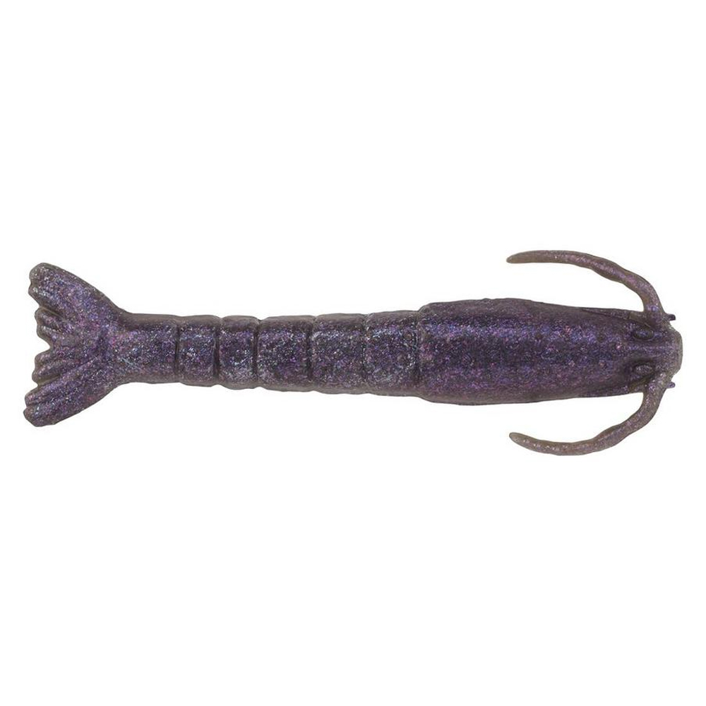 Berkley Gulp!&reg; Saltwater Shrimp - 4&quot; - Purple Chrome CD-96459