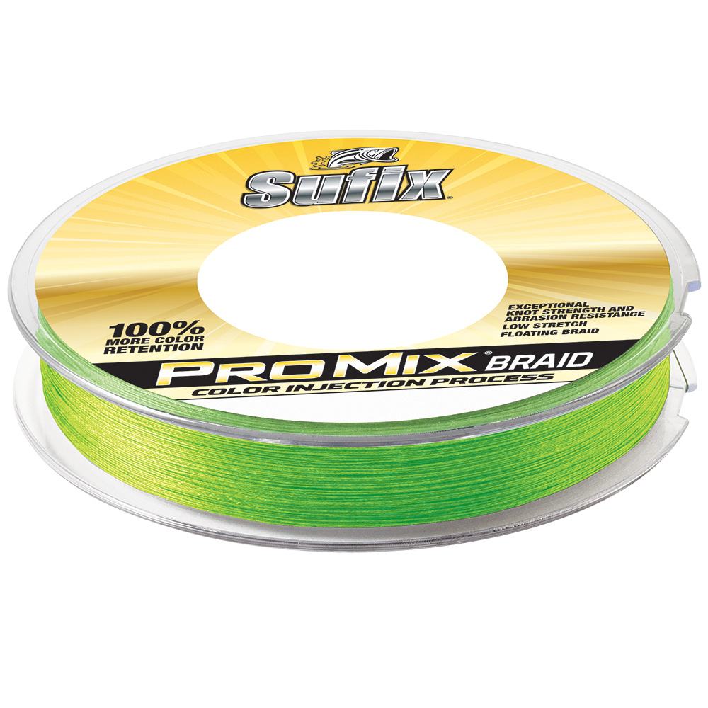 Sufix ProMix® Braid - 30lb - Neon Lime - 300 yds - 630-130L