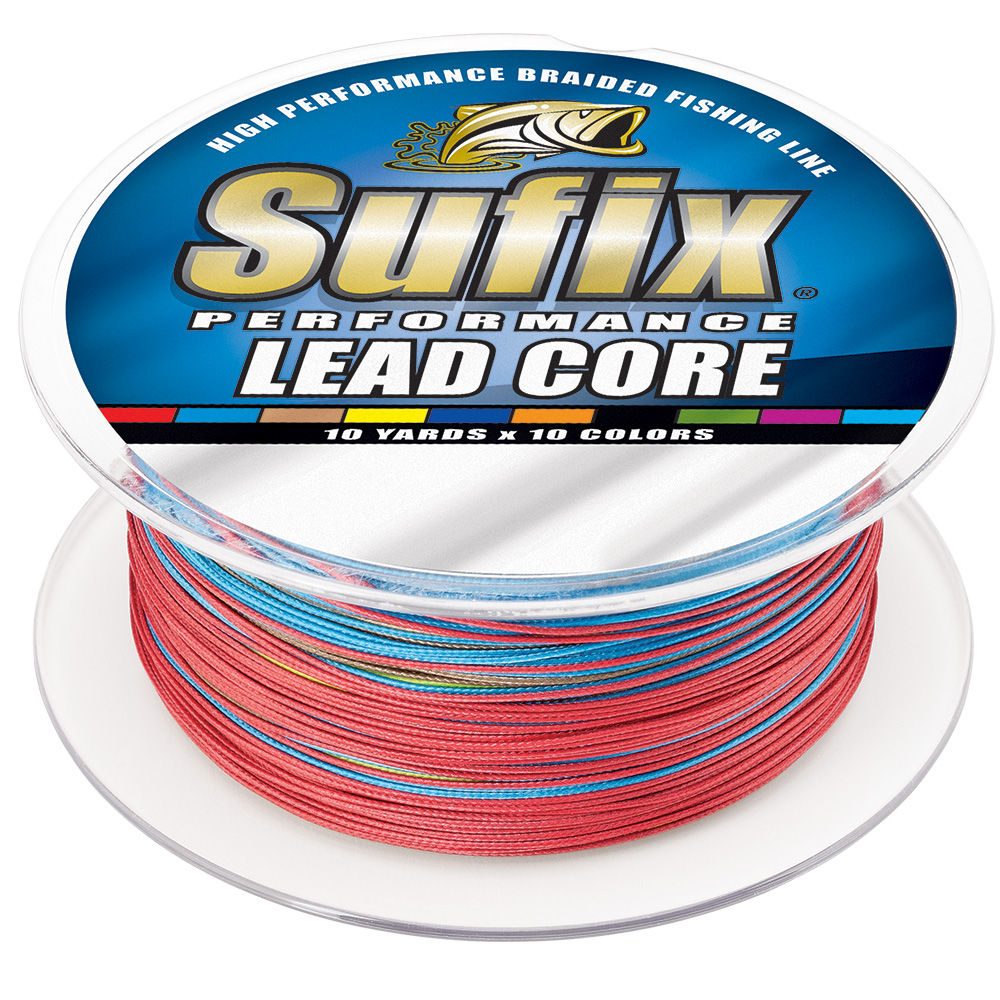 Sufix Performance Lead Core - 12lb - 10-Color Metered - 200 yds - 668-212MC