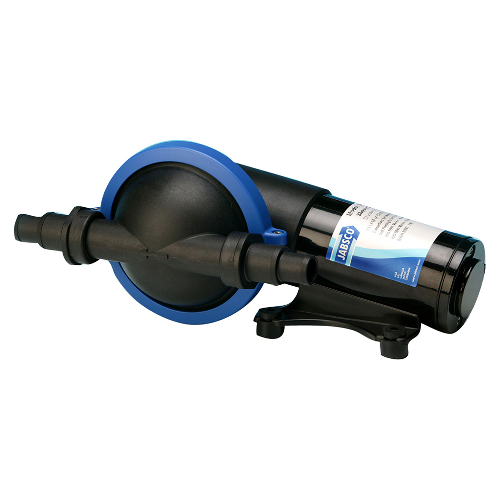 Jabsco Filterless Bilge/Sink/Shower Drain Pump - 4.2 GPM - 24V